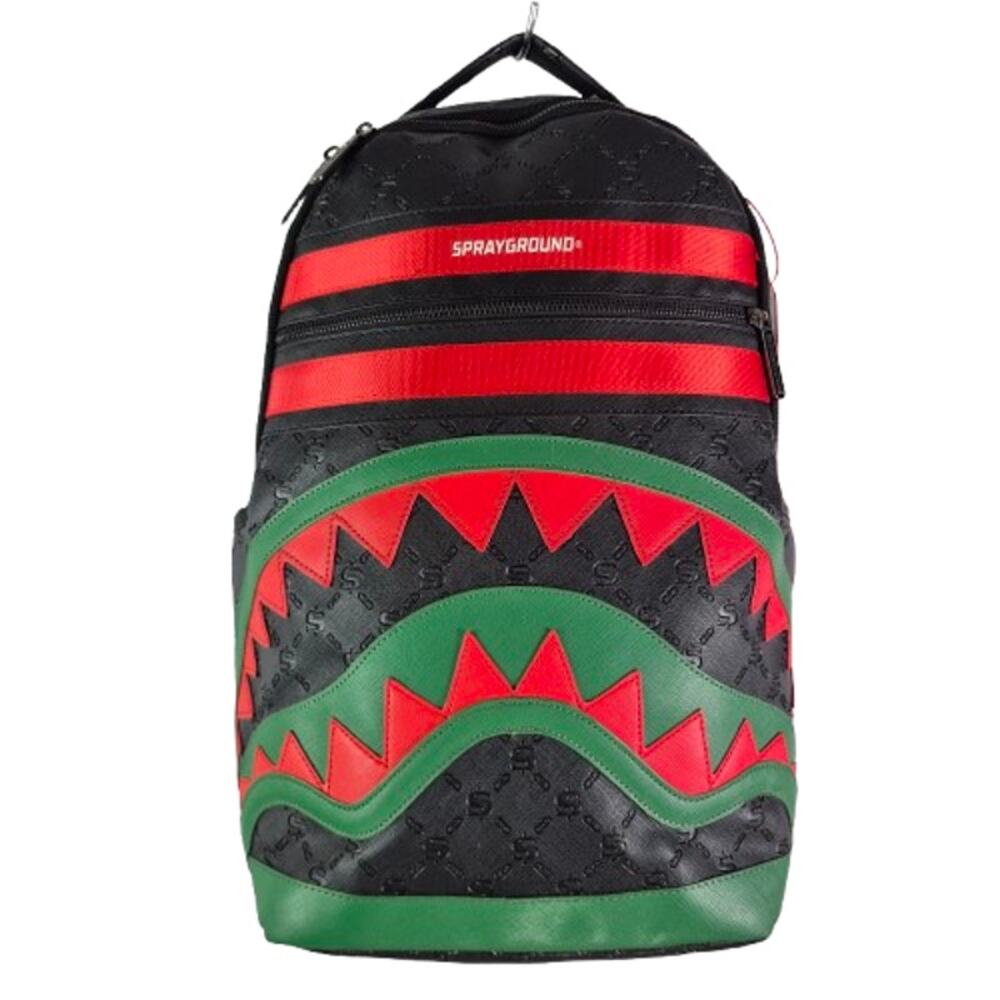 SPRAYGROUND “Dinero” Red/Green DLXV Backpack